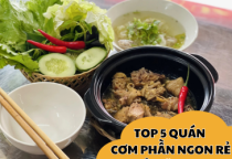 Top 5 quán cơm phần Mỹ Tho ngon rẻ Top 5 quán cơm phần Mỹ Tho ngon rẻ