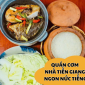 Chỉ đường đến quán cơm nhà Tiền Giang ngon nức tiếng Chỉ đường đến quán cơm nhà Tiền Giang ngon nức tiếng