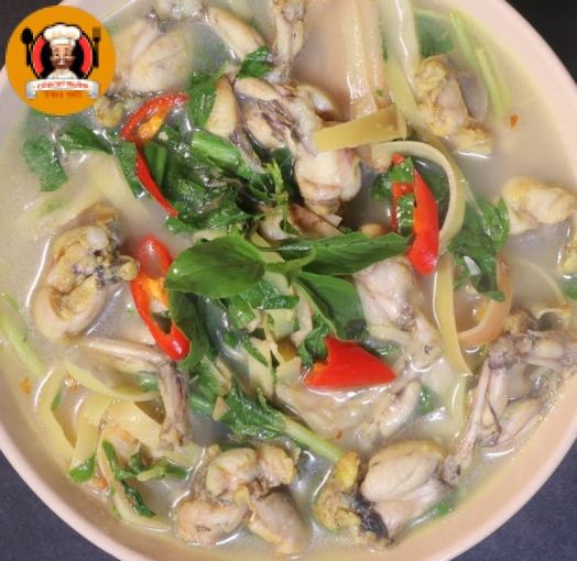 Canh chua ếch
