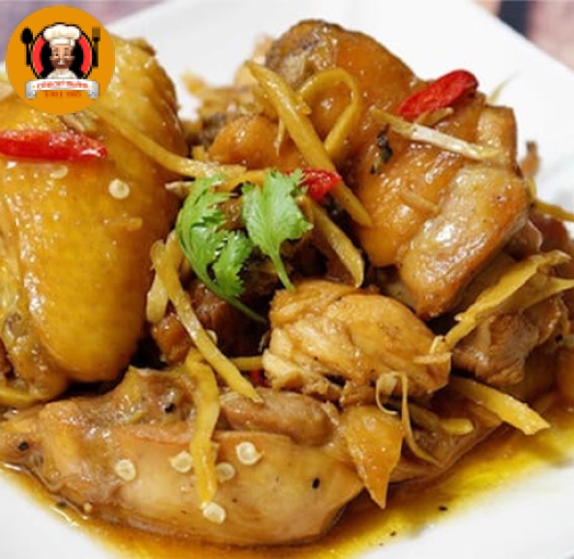 Gà xào sả ớt