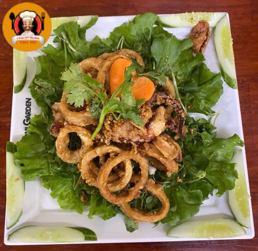 Mực chiên bơ